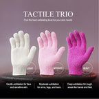 Evridwear Exfoliating Dual Texture Bath Gloves - Image 5