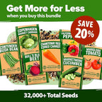 HOME GROWN 70 Variety Vegetable & Herb Seeds 32, 000+ USA Non-GMO Heirloom - Image 6