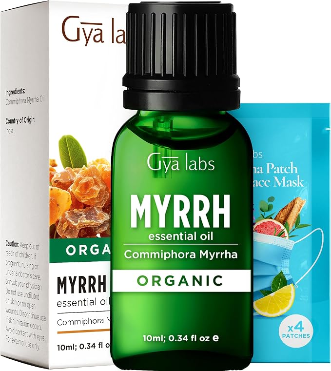 Gya Labs Organic Myrrh Essential Oil by GyaLabs