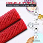 UJFQBH 2 Pieces African Bath Sponge African Net Long Net Bath Sponge - Image 4