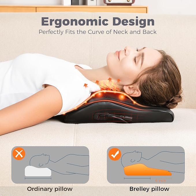 Brelley Neck and Back Massager for Pain Relief Deep Tissue - Image 3