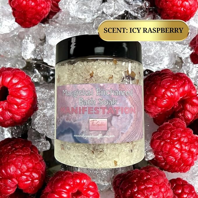 Manifestation Bath Salts – Dead Sea Salt Bath Soak - Image 2