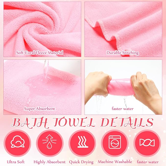 FillTouch 12 Pcs Foot Spa Kit for Girls Kids 12.5''x12.5''x8.3'' Foot Care Bath - Image 3