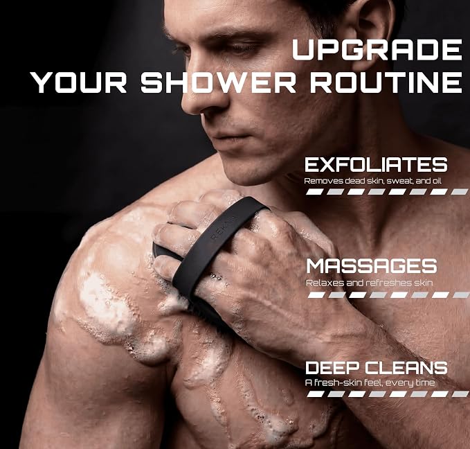 Silicone Body Scrubber for Shower - Image 2