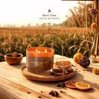 Luxury Cinnamon Scented Fall Candle - Image 4