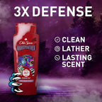 Old Spice Cleansing Body Wash for Men, 3X Defense, 24/7 Shower Fresh - Image 2