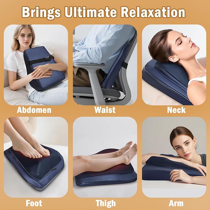 Joyset Back Massager for Back Pain Deep Tissue, Shiatsu Lower Back Neck Massager - Image 7