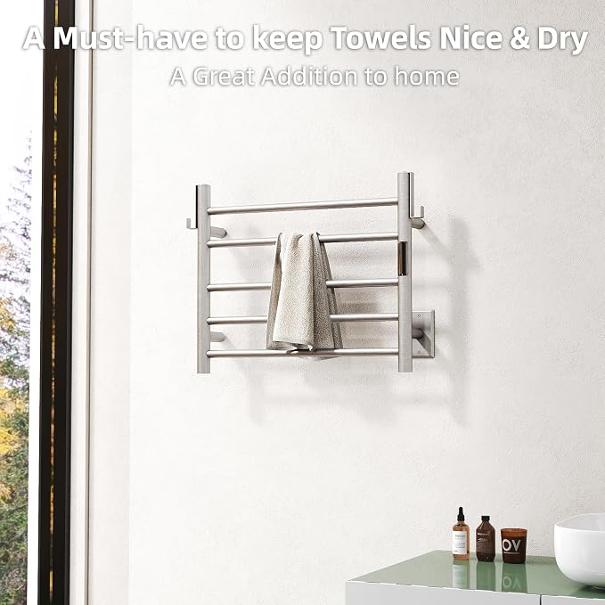 P&Dlusir Towel Warmer, Heated Towel Rack - Image 7