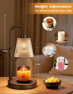 Innqoo Brown Candle Warmer Lamp - Image 3