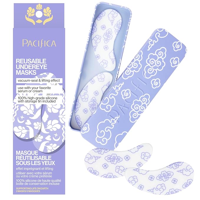 Pacifica Reusable Mask – Under Eye Mask Silicone Face Mask - Image 6