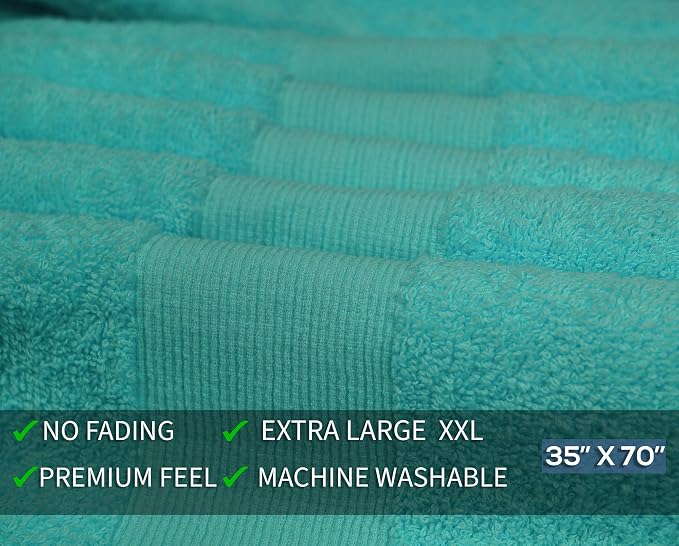 Softolle 100% Cotton Luxury Bath Sheets - Image 8