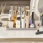 Weenson Bathroom Vanity Tray for Perfume Makeup Jewelry Decor Candle, Bamboo - Image 3