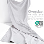 American Soft Linen 100% Cotton 600 GSM Turkish 40x80 Oversized Bath Towel Sheet - Image 3