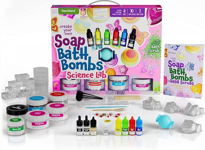 Dan&Darci Soap & Bath Bomb Making Kit - Image 3