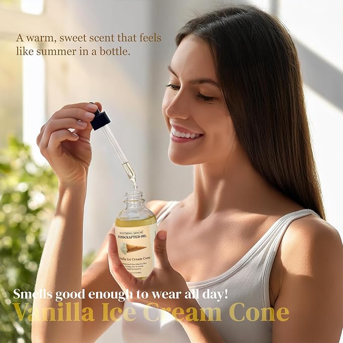 Vanilla Ice Cream Cone Body Oil - Image 3