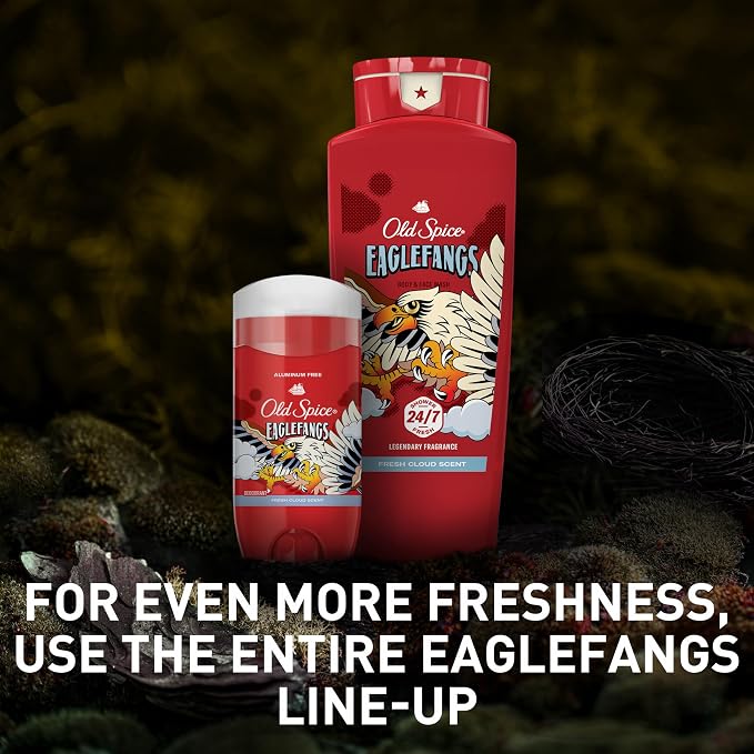 Old Spice Cleansing Body Wash for Men, 3X Defense, 24/7 Shower Fresh - Image 8