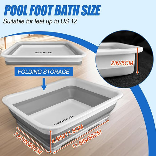11.8" x 7.87" x 4.5" Pool Foot Bath Tray - Image 2