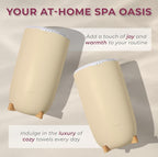 Zadro Large Aromatherapy Towel Warmer Bucket - - Image 8