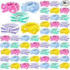50 Pcs Pink Spa Headband Bulk Spa Sleepover Party Supplies by Wavyknot