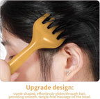 WY LIGHTING LEVEL 2Pcs Head Massager Manual Hair Scalp Massager Gua Sha Five - Image 5