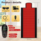 LITDUCK Body Red Light Therapy Mat, Eligible Red Light Therapy Blanket - Image 2