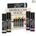 Moroccan Magic Organic Lip Balm 5 Piece Variety Pack Gift Set | Ultra-Hydrating by MoroccanMagic