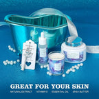 Bath and Body Basket Set EUCALYPTUS & Mint Spa Gift Basket - Image 8