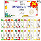 DMSKY 24 Pack Lip Balm Bulk, Moisturizing by DMSKY