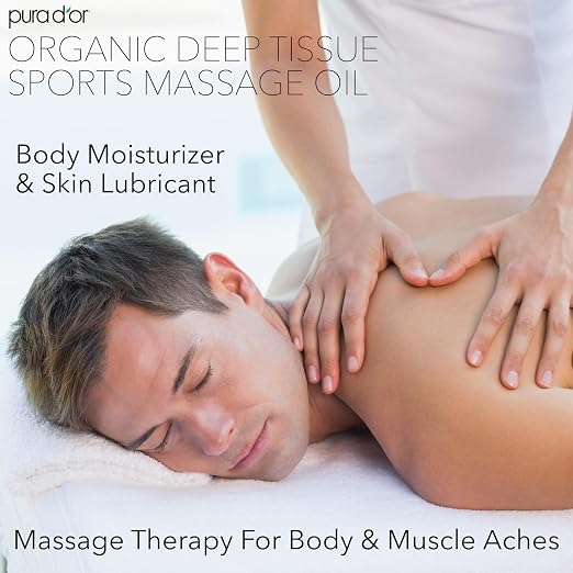 PURA D'OR 16 Oz Organic Deep Tissue Sports Massage - Image 3