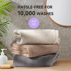 Umisleep 3 Pack Microfiber Hair Towel Wrap - Image 7