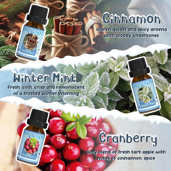 ARVIDSSON Winter Essential Oils Set, Holiday Fragrance Oil - Image 4