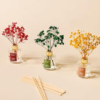 Airkeep Reed Diffuser Set of 3, Coconut Pineapple Lemon Eucalyptus Cranberry - Image 6