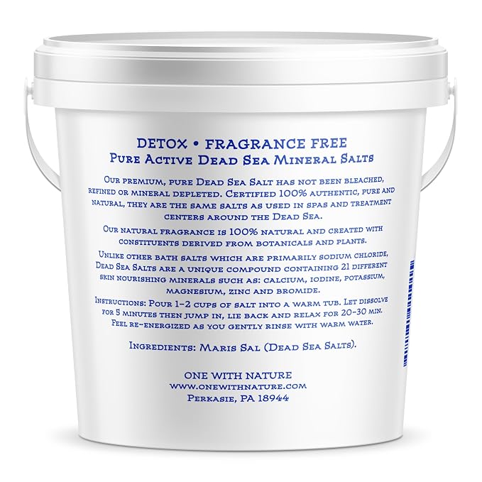 One with Nature 100% Dead Sea Bath Salt - Image 2