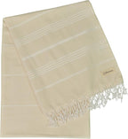 Bersuse Towels Anatolia XL Beach Blanket Throw Blanket Turkish Towel 100% - Image 4