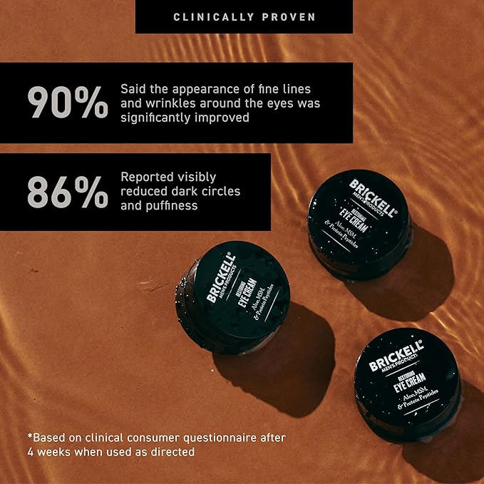 Brickell Men's Restoring Under Eye Cream - Image 4