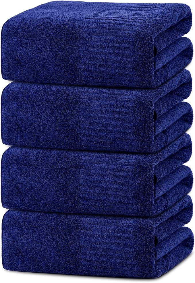 SEISSO Bath Towels 4 Pack Premium Large Towels by SEISSO