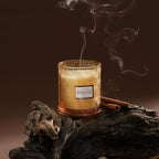 Sandalwood & Patchouli Candle, Luxury Decorative Glass Candle 19oz, Soy Wax - Image 5