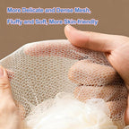 Loofah Sponge 4 Pack, 60G Soft Loofa Bath Sponges Luffa - Image 3