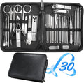 Manicure Set 30 in 1 Fingernail Clipper Set, Manicure Kit, Pedicure Kit by RedFlow-official