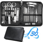 Manicure Set 30 in 1 Fingernail Clipper Set, Manicure Kit, Pedicure Kit by RedFlow-official