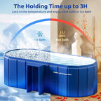 Portable Foldable Bathtub, Freestanding Bathtub No Installation, Bathroom SPA - Image 5