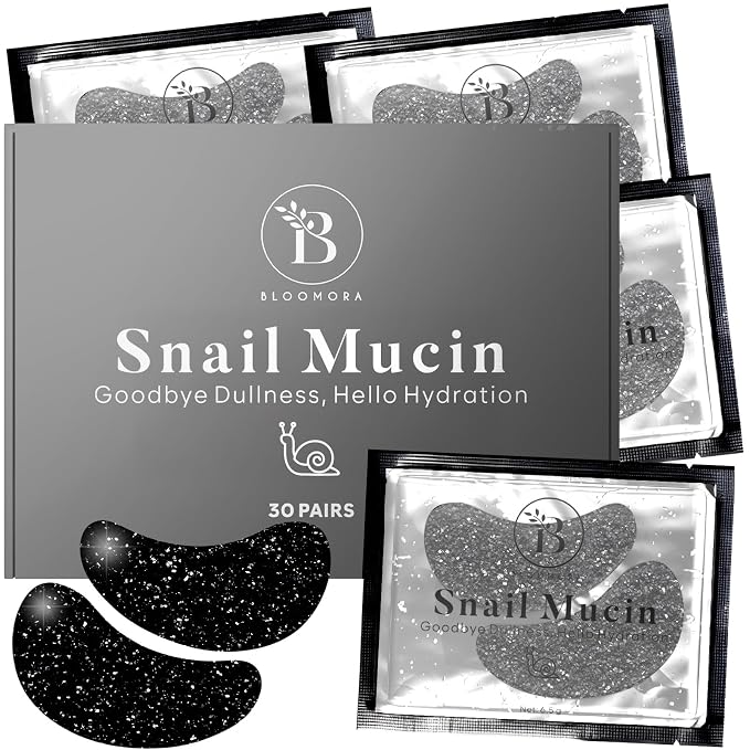 BLOOMORA Snail Mucin Under Eye Patches, by Unknown