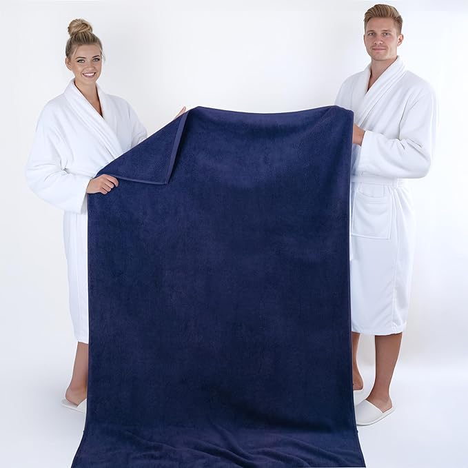American Soft Linen 100% Cotton 600 GSM Turkish 40x80 Oversized Bath Towel Sheet - Image 5