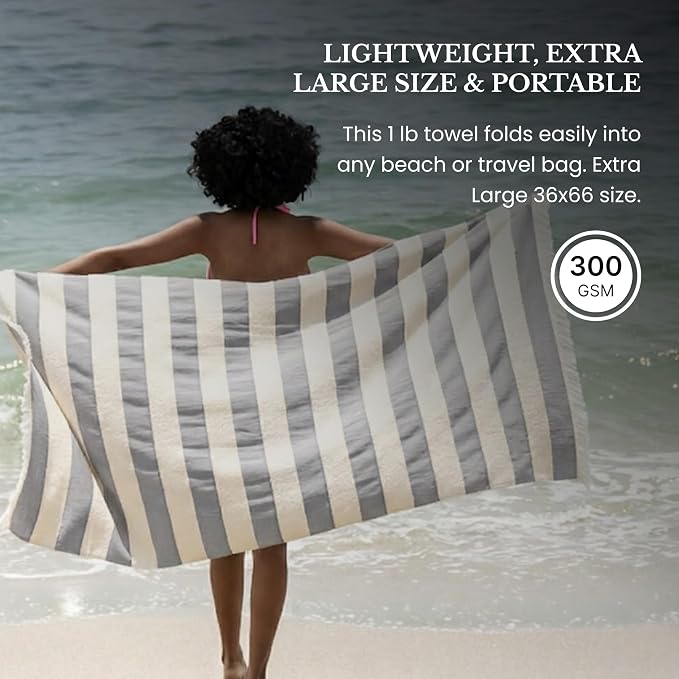 Lightweight Turkish Beach Towel - Image 2