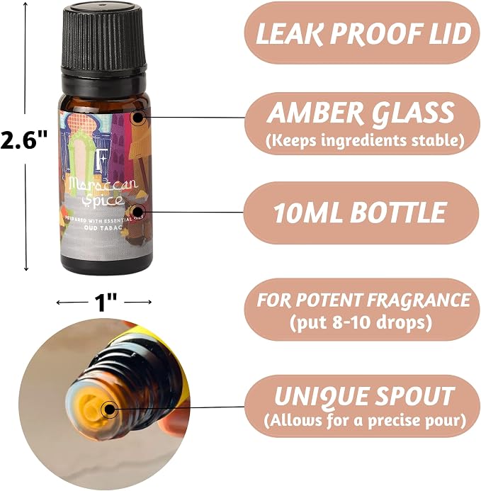 Folkulture Essential Oils Set for Diffuser | Pack of 3 Exotic Aromatherapy Oils - Image 4