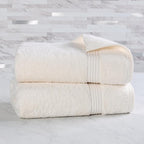 Superior Egyptian Cotton 2-Piece Bath Sheet Towel Set, Oversized Body Towels - Image 2