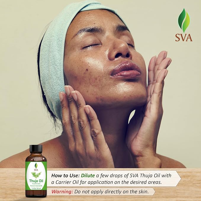 SVA Thuja Essential Oil – 1 Fl Oz – 100% Natural Thuja Oil - Image 9