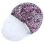4 PCS Shower Caps for Women, Elastic and Reusable Bath Caps, Double Waterproof - Image 8