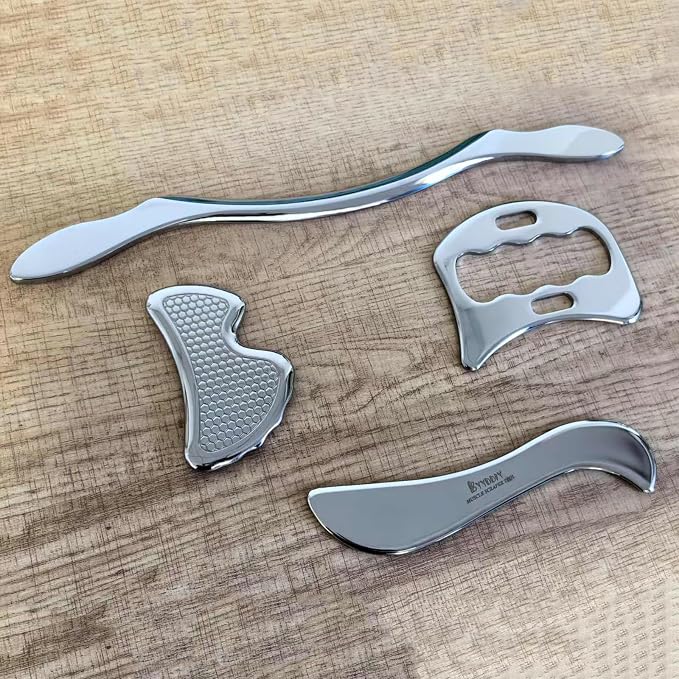 BYYDDIY Stainless Steel Gua Sha Muscle Scraper Scraping Massage Tool Kit - Image 8