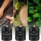 6 Pack Candles for Home Scented Aromatherapy Candles Gifts Set for Mens - Image 3